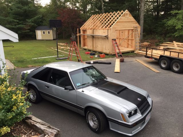 1982 Silver Ford Mustang Hatchback
