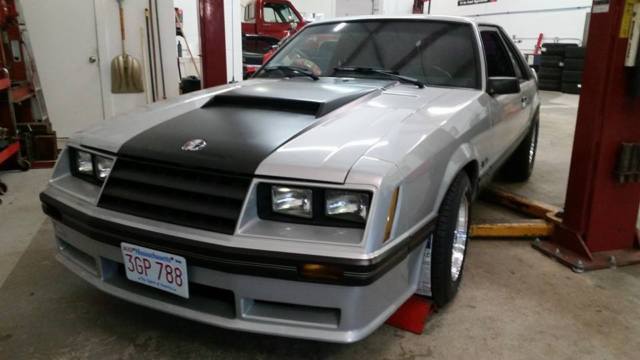 1982 Silver Ford Mustang Hatchback