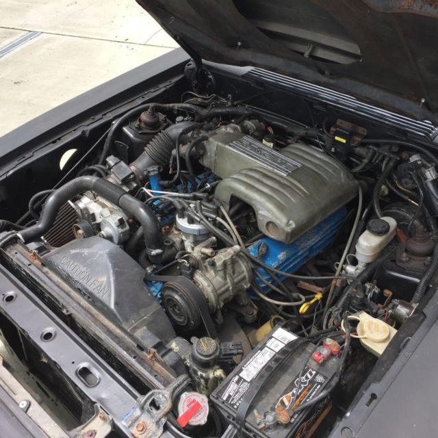 1982 Black Ford Mustang Hatchback