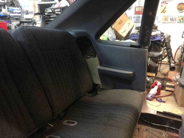 1982 Black Ford Mustang Hatchback