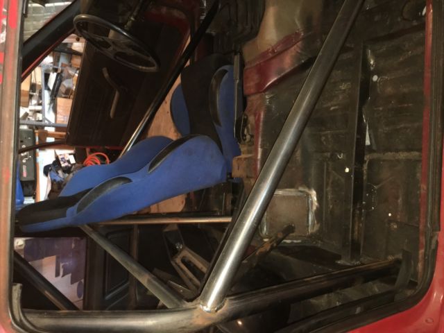 1982 Red Ford Mustang