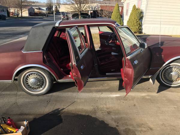 1982 Red Chrysler New Yorker Sedan