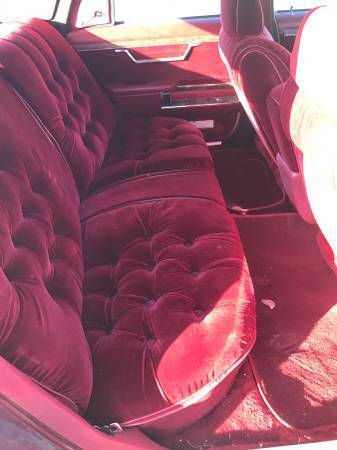 1982 Red Chrysler New Yorker Sedan