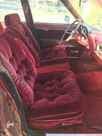 1982 Red Chrysler New Yorker Sedan