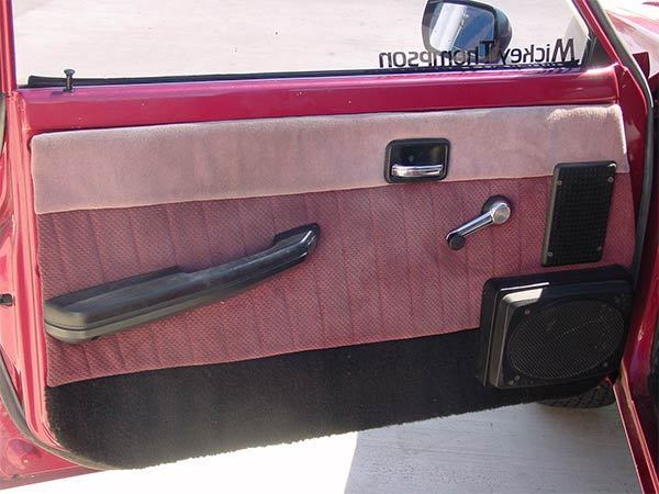 1982 Red Plymouth Pro Street truck