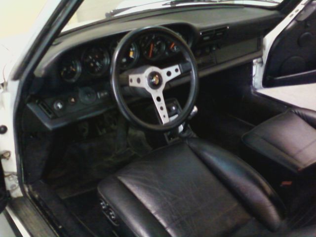 1982 White Porsche 911 Coupe