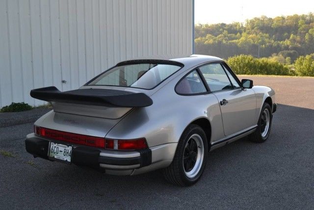 1982 Silver Porsche 911 Coupe