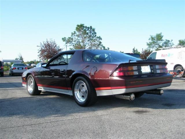 1982 Burgundy Chevrolet Camaro Coupe