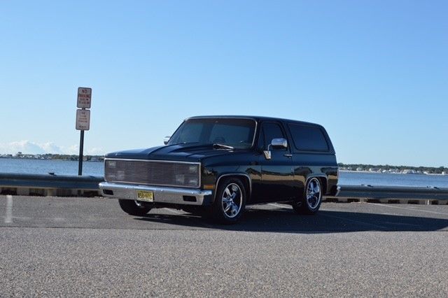 1982 Black Chevrolet Blazer