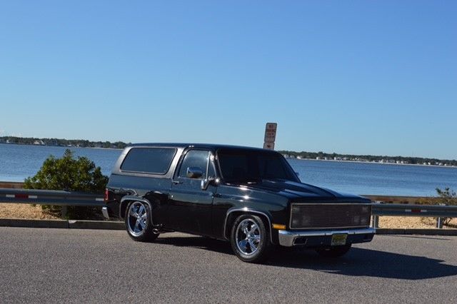 1982 Black Chevrolet Blazer