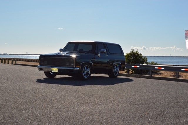 1982 Black Chevrolet Blazer