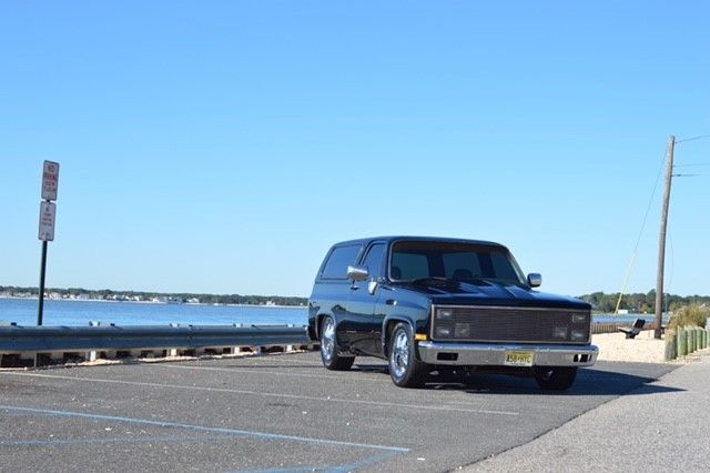 1982 Black Chevrolet Blazer