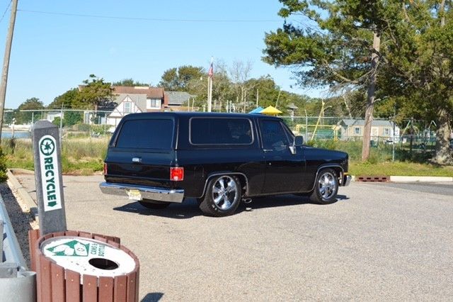 1982 Black Chevrolet Blazer