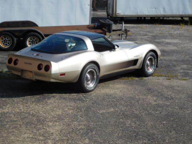 1982 Silver Chevrolet Corvette Coupe