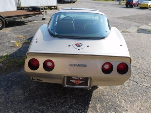 1982 Silver Chevrolet Corvette Coupe