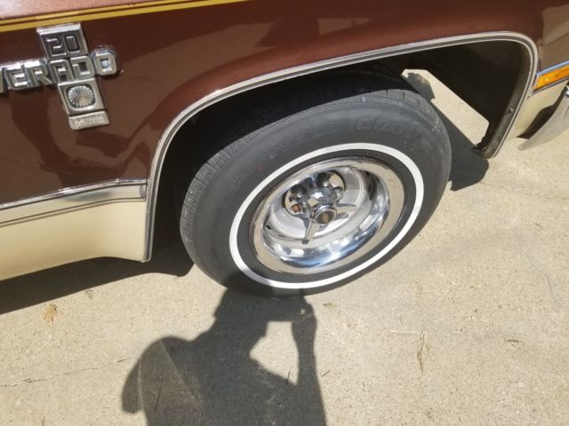 1982 Brown Chevrolet Silverado 1500 Standard Cab Pickup