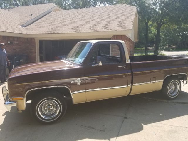 1982 Brown Chevrolet Silverado 1500 Standard Cab Pickup