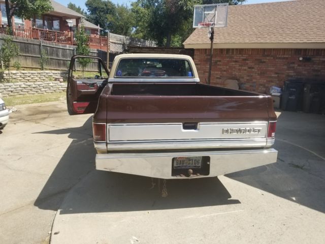 1982 Brown Chevrolet Silverado 1500 Standard Cab Pickup