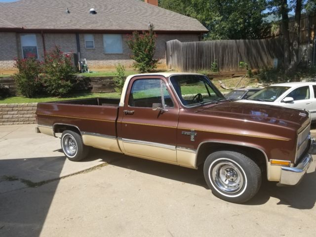 1982 Brown Chevrolet Silverado 1500 Standard Cab Pickup