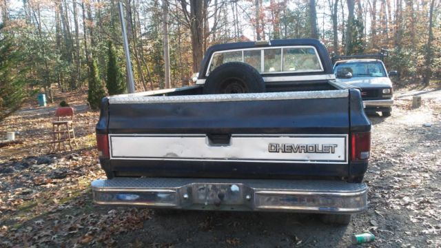 1982 midnight blue Chevrolet C-10 Cab & Chassis