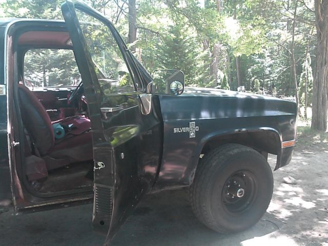 1982 midnight blue Chevrolet C-10 Cab & Chassis