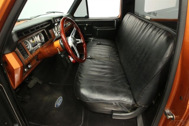 1982 Orange Ford F-150