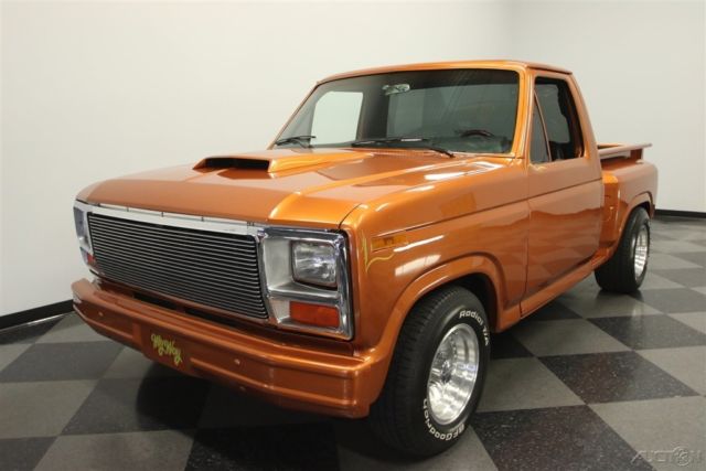 1982 Orange Ford F-150