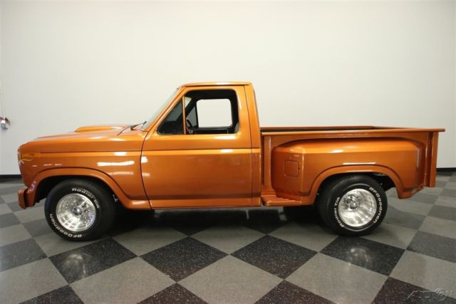 1982 Orange Ford F-150