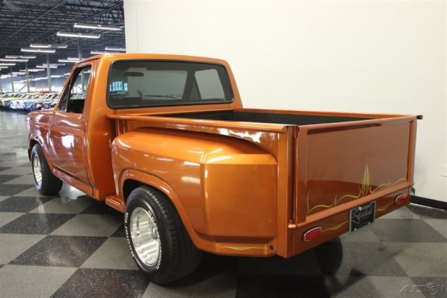 1982 Orange Ford F-150