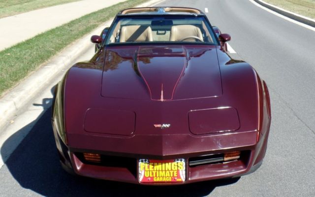1982 Red Chevrolet Corvette Coupe