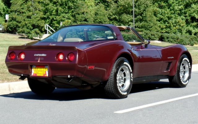 1982 Red Chevrolet Corvette Coupe
