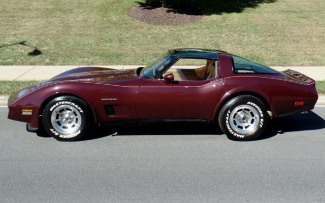 1982 Red Chevrolet Corvette Coupe