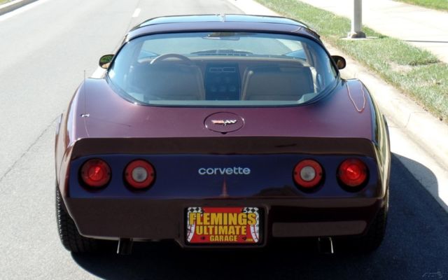 1982 Red Chevrolet Corvette Coupe