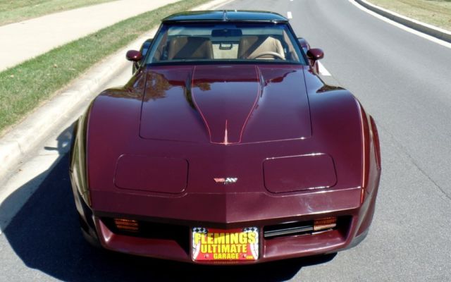 1982 Red Chevrolet Corvette Coupe