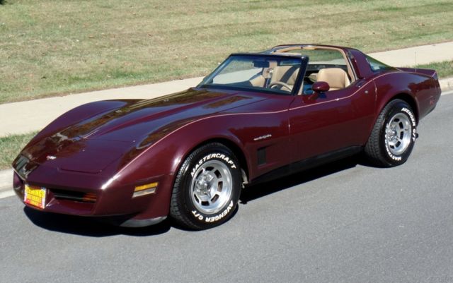 1982 Red Chevrolet Corvette Coupe