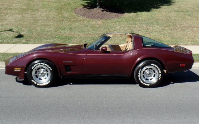 1982 Red Chevrolet Corvette Coupe