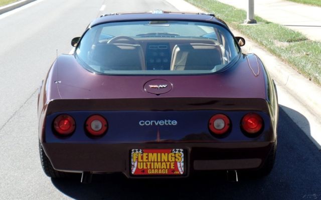 1982 Red Chevrolet Corvette Coupe