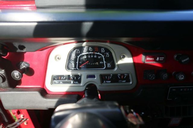 1982 Red Toyota FJ Cruiser