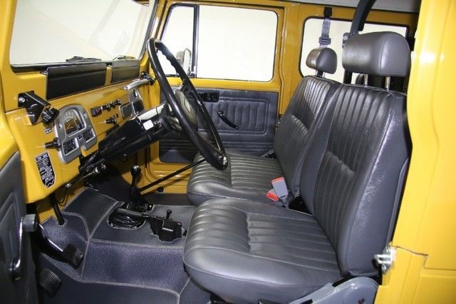 1982 Yellow Toyota Land Cruiser SUV