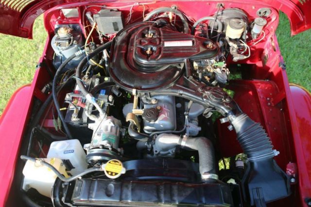 1982 Red Toyota FJ Cruiser