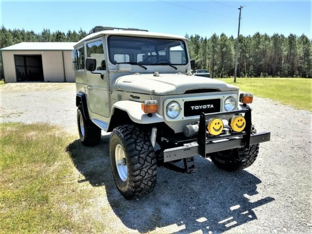 1982 Beige Toyota Land Cruiser SUV