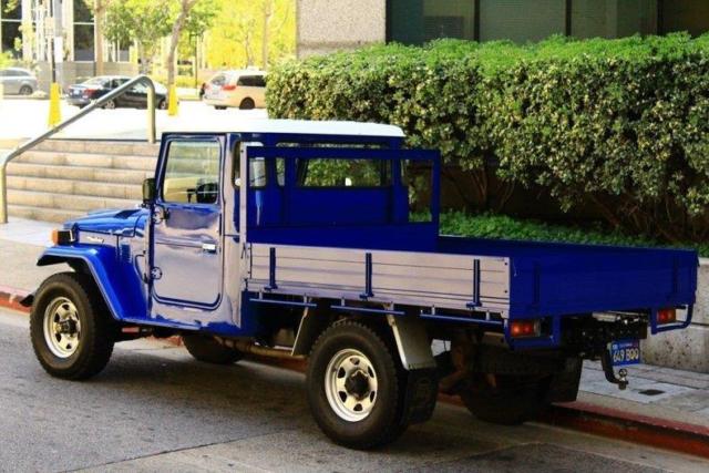 1982 Blue Toyota Land Cruiser Truck