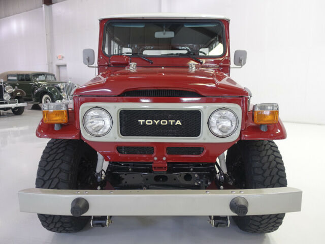 1982 Fireborn Red Toyota Land Cruiser SUV