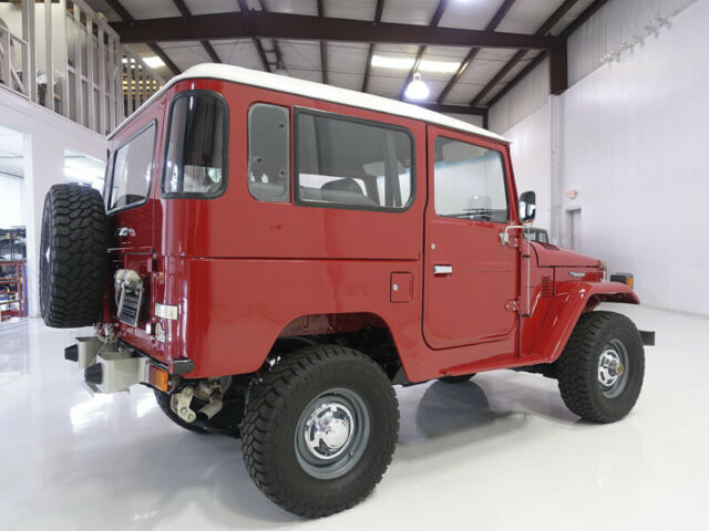 1982 Fireborn Red Toyota Land Cruiser SUV