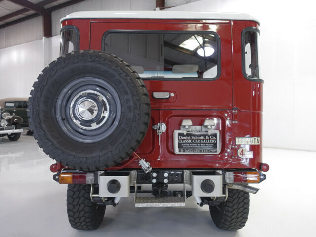 1982 Fireborn Red Toyota Land Cruiser SUV