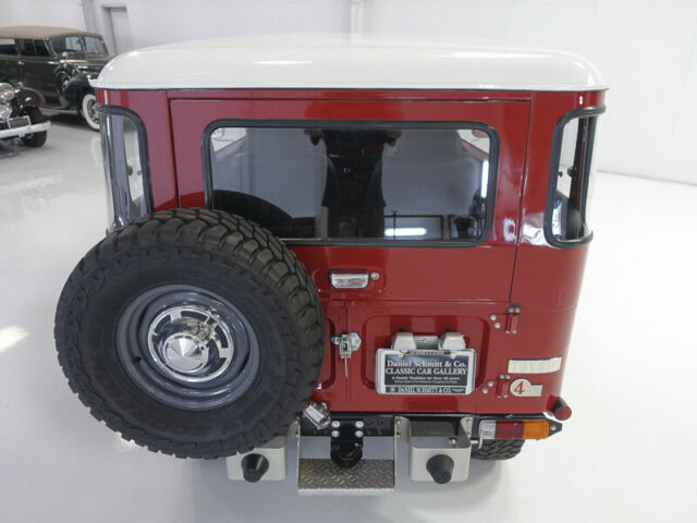 1982 Fireborn Red Toyota Land Cruiser SUV