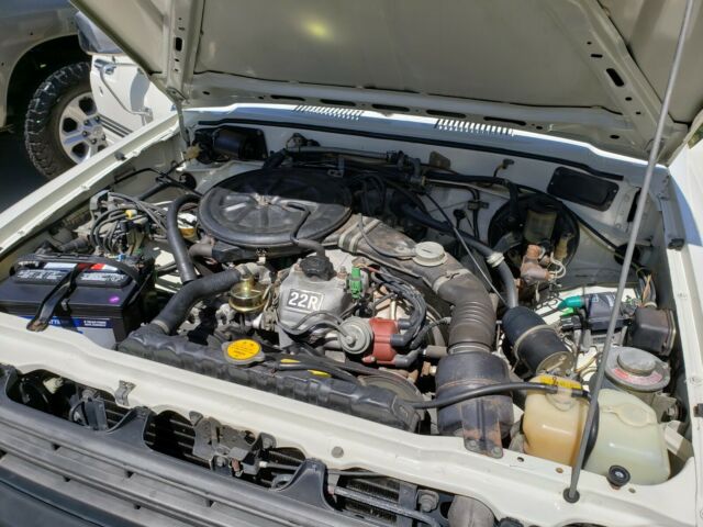 1982 White Toyota Pickup PICKUP