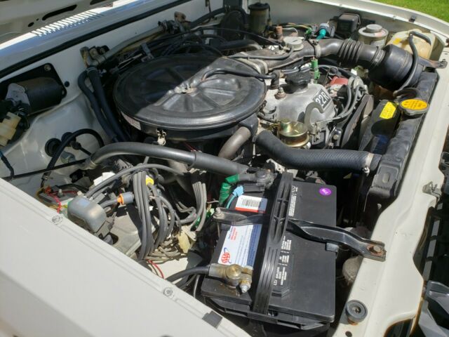 1982 White Toyota Pickup PICKUP