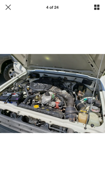 1982 White Toyota Tundra Standard Cab Pickup