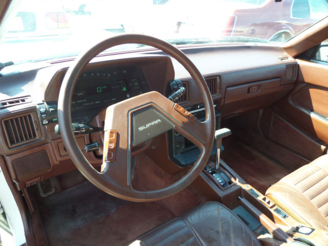 1982 White Toyota Supra Coupe